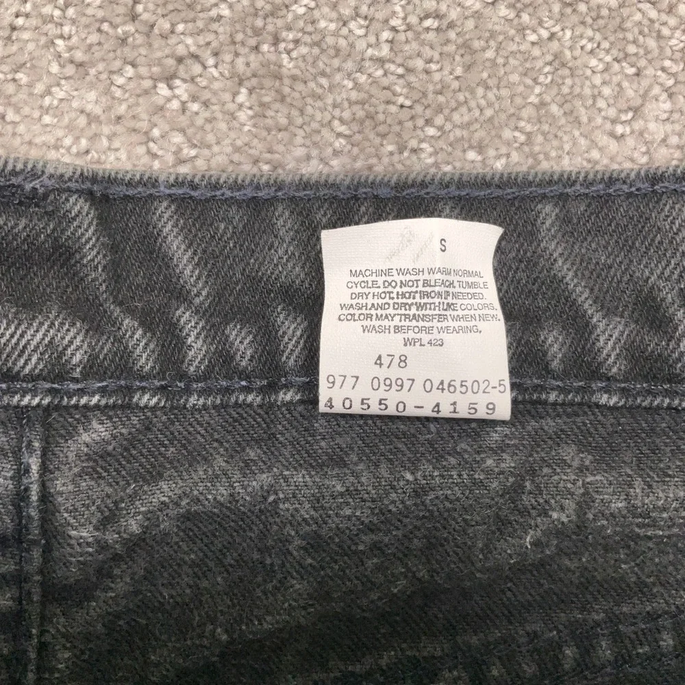Levis 550‎ Jeans Mens 33W 30L Charcoal Wash Orange Tab Relaxed Fit  Denim Pants